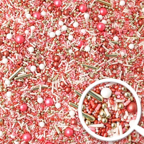 Vintage Rose Gold Sprinkle Mix (2 Ounce)