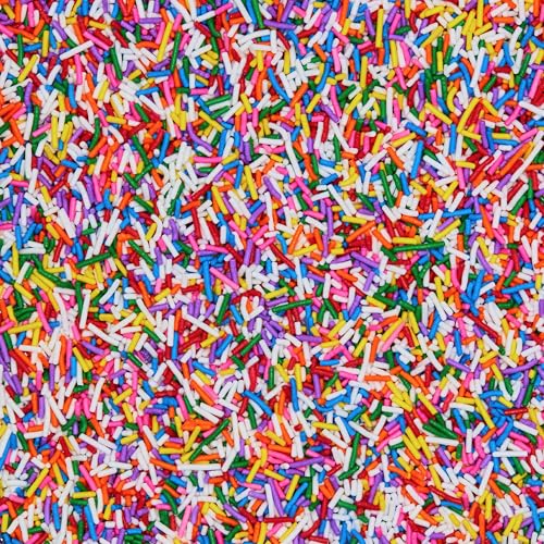 Classic Rainbow Crunchy Jimmies 2 Pack (2 Pack / Classic Rainbow Crunchy Jimmies)