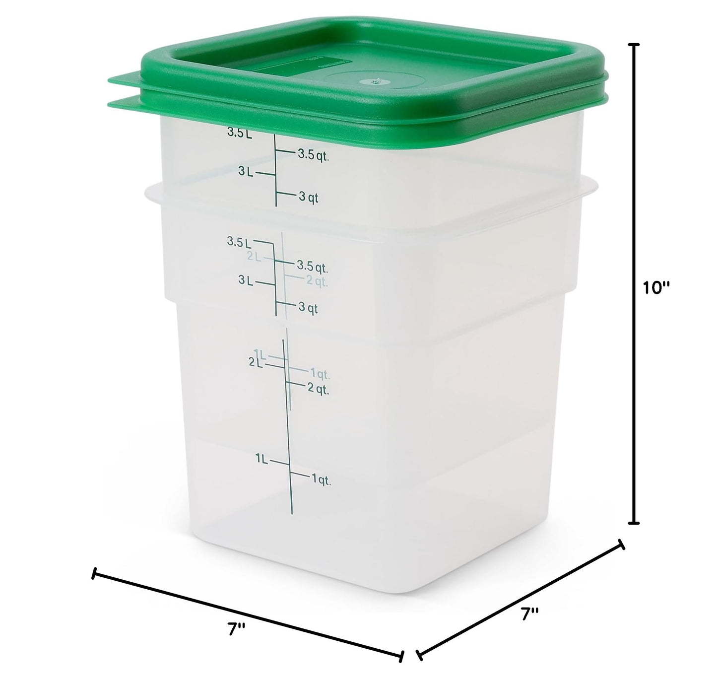 Food Storage Container with Lid (4 QT + Lid)