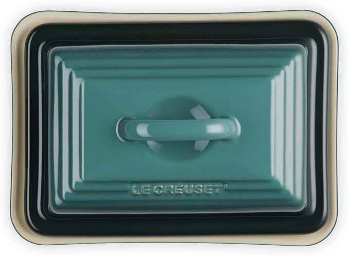 Le Creuset Stoneware European Butter Dish, Artichaut