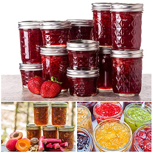 Mason Jars Variety Pack (72 Piece Set)