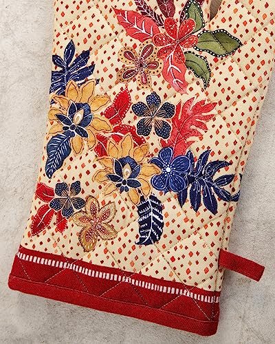 Maison d'Hermine Oven Gloves 100% Cotton Oven Mitt (064 - Kalahari / 7.5" x 13" (Oven Mitt))