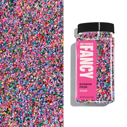 Rainbow Prism Fancy Sugar 1 Pack (4.6 Ounce (Pack of 1) / Rainbow Prism)