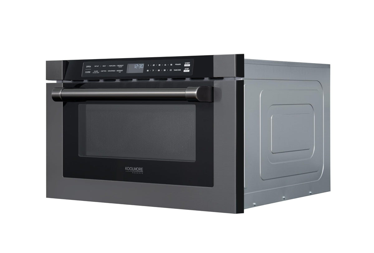 Reserve 24 in. 1.2 cu. ft. Microwave Drawer with Electric Door Opening