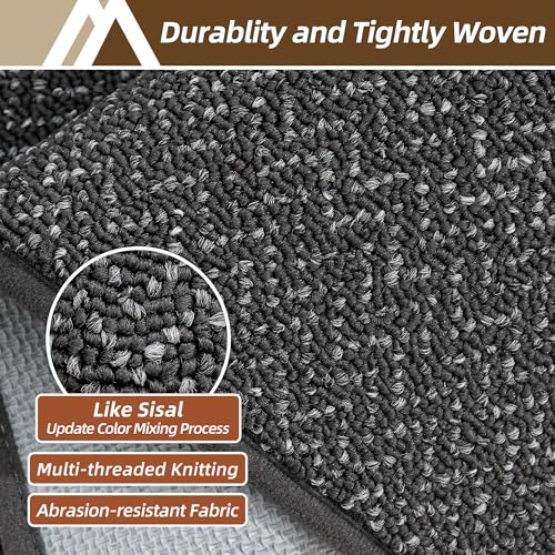 Hallway Runner Rugs Non (Dark Grey / 2' x 5')