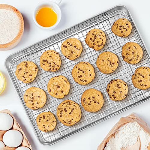 Cooling Baking Rack Set of 2 (11.6” x 9.2”)