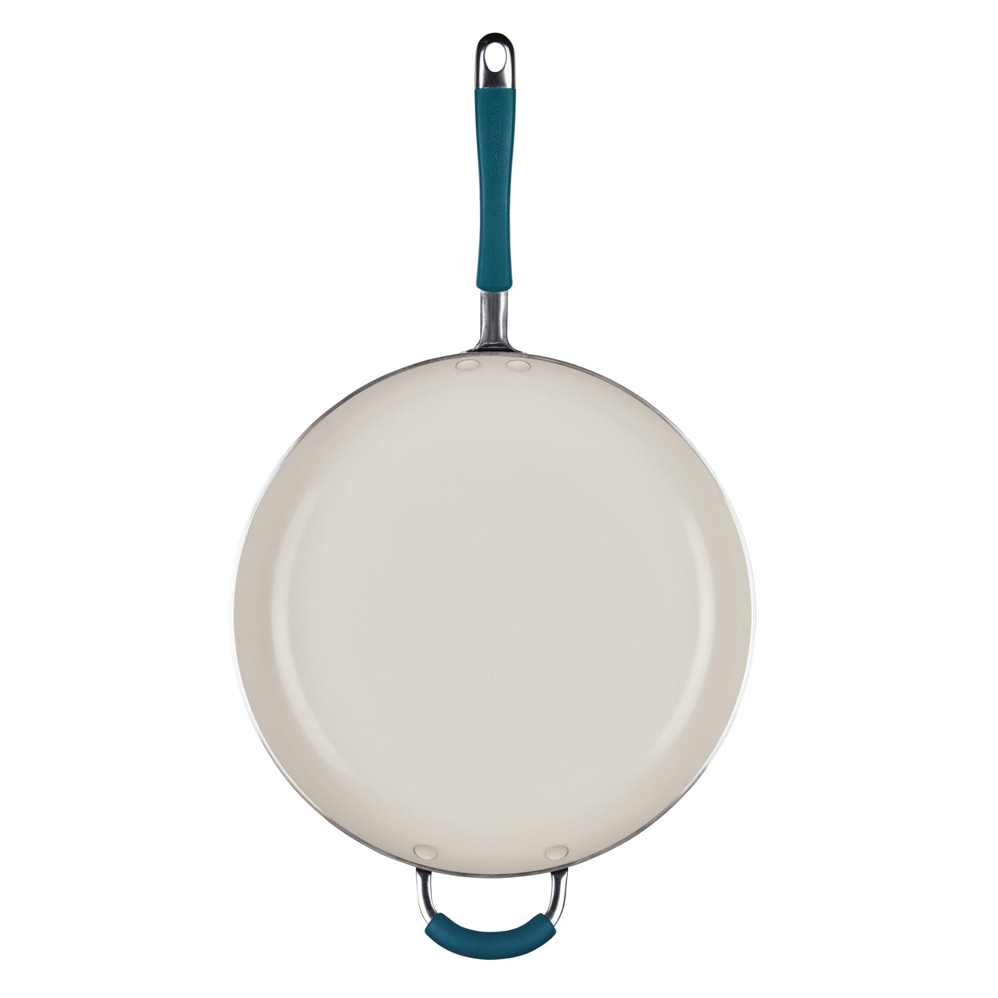 Cucina Ceramic Nonstick Frying Pan (Skillet (14") / Marine Blue)
