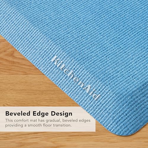 Gourmet Series Kitchen Comfort Gel Mat (Blue Velvet / 39.8"L x 20"W x 0.8"Th)