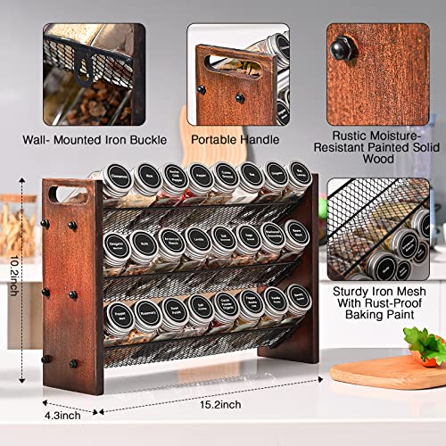 Spice Rack Spice Rack Organizer without Seasoning Jars