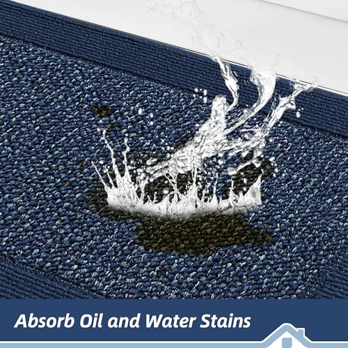 Kitchen Rugs 24"x36" (Blue / 24" X 36" (Rectangular))