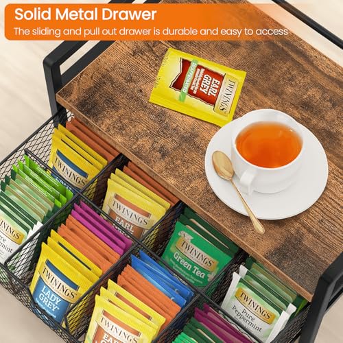 Tea Bag Organizer (Brown)