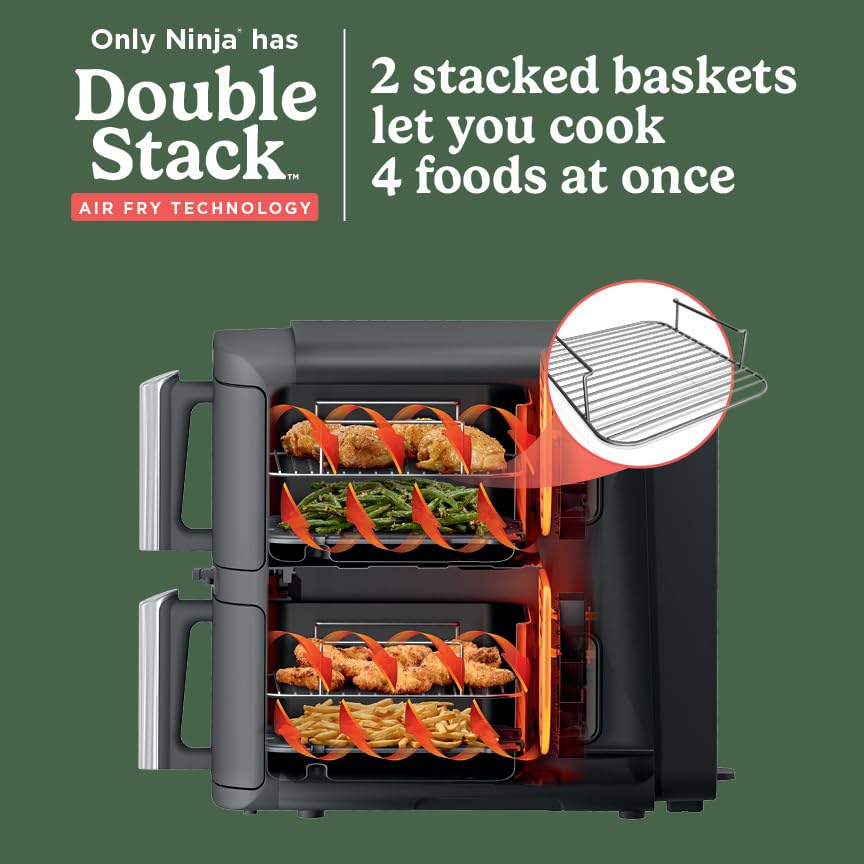 DoubleStack XL Smart Air Fryer (10.0 Qt)