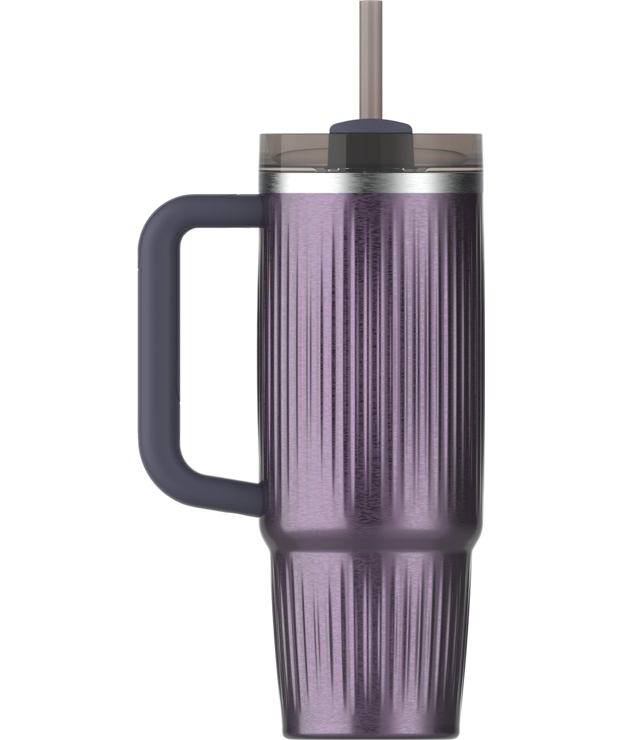 Quencher H2.0 Tumbler with Handle and Straw 30 oz (30 Ounces / Fluted Twilight)