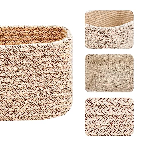 Small Storage Baskets for Organizing (4 Count)