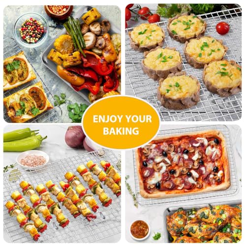 19.6 Inch Cookie Baking Sheet Pan with Wire Rack (19.6 Inch)