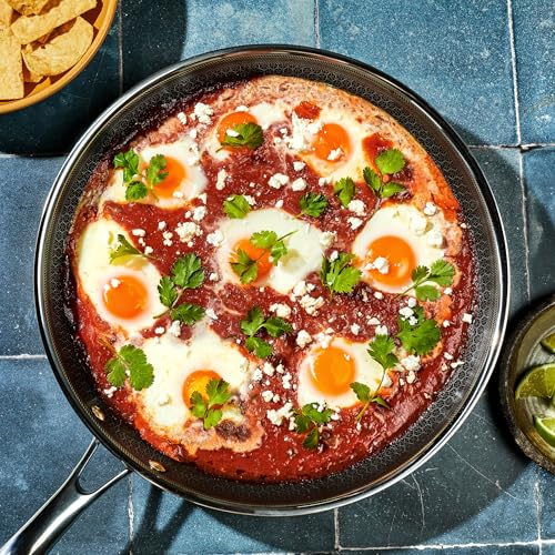 12" Hybrid Nonstick Frying Pan with Lid (Pan + Lid / 12-inch)