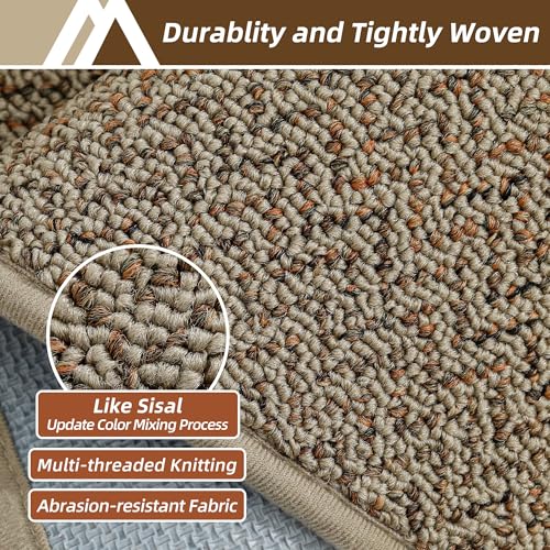 Dirt Trapper Door Mat 36"x60" Non Slip Washable Taupe