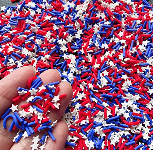 Fake Sprinkles Resin Sprinkles Fake Candy Sprinkles Clay Sprinkles Polymer Sprinkles Polymer Clay Slices for Nail Art DIY Crafts Cake Phone Case