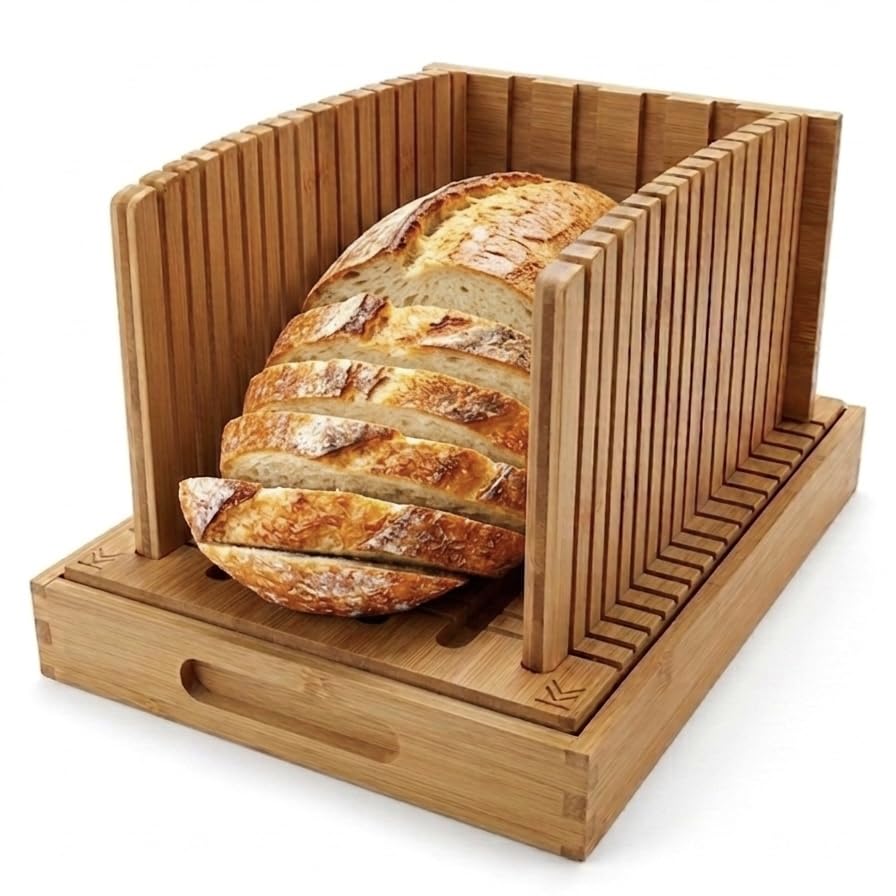 Bread Slicer For Homemade Bread (1/2" and 1/3" thick slices)