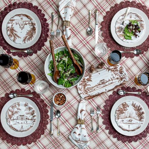 Country Estate Harvest Party Plate Assorted Set (Harvest)