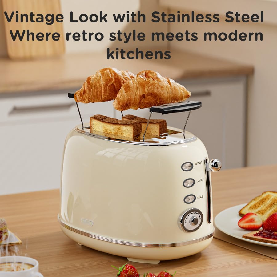 Retro 2‑Slice Toaster