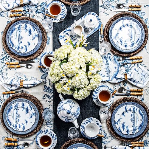 Country Estate 18.5" Platter (Delft Blue / 18.5")