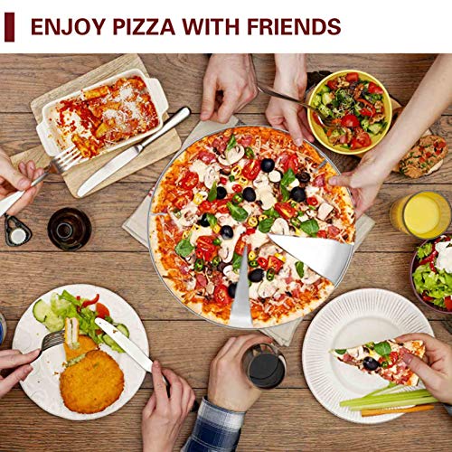 Pizza Pan 12 inch Pizza Pan Stainless Steel Pizza Oven Pan Tray (12 Inch)