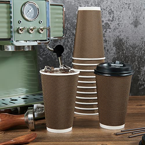 80 Pack 16 oz Disposabel Paper Cups (16OZ)