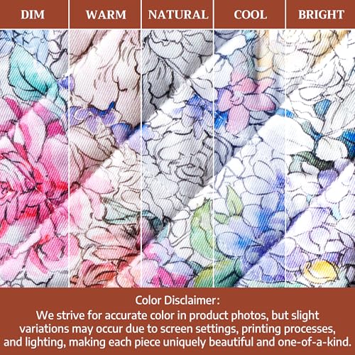 Maison d'Hermine Oven Gloves 100% Cotton Oven Mitt (044 - Floral Love / 7.5" x 13" (Oven Mitt))