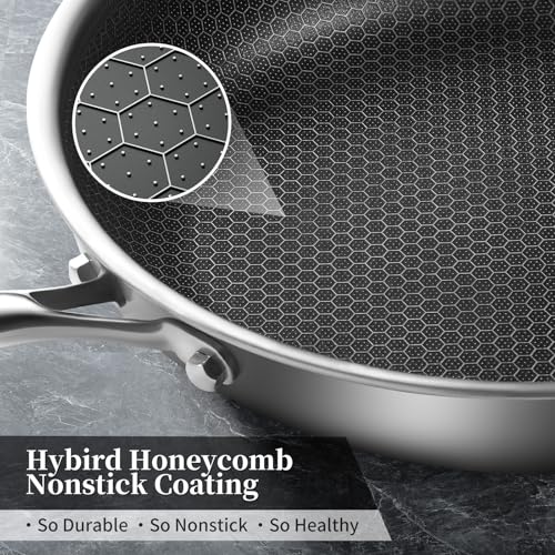 12" Non Stick Frying Pans (12 Inch With Lid)