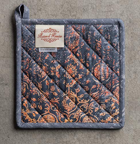 Pot Holders 100% Cotton Potholders (024 - Imperfection / 8" x 8" (Pot Holder Pack of 1))