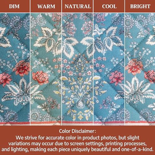 100% Cotton Oven Mitt & Pot Holder Set (001 - Marquise / 7.5" x 13" & 8" x 8" (Oven Mitt & Pot Holder))