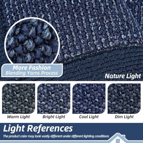 Indoor Door Mat 20" x 32" (Blue / 20" X 32" (Rectangular))