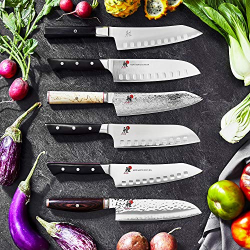 Birchwood SG2 Japanese Rocking Santoku Knife (Stainless Steel / 7")