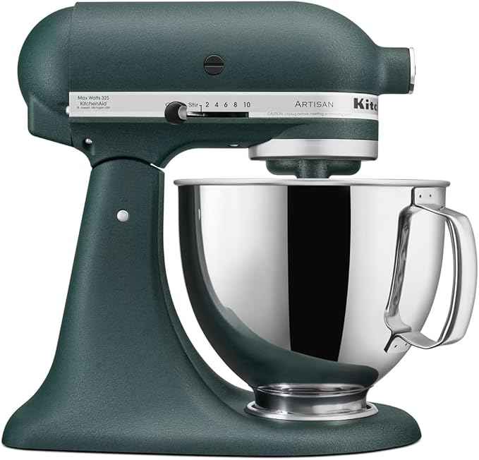 KitchenAid Artisan Series 5 Quart Tilt Head Stand Mixer with Pouring Shield KSM150PS, Pebbled Palm