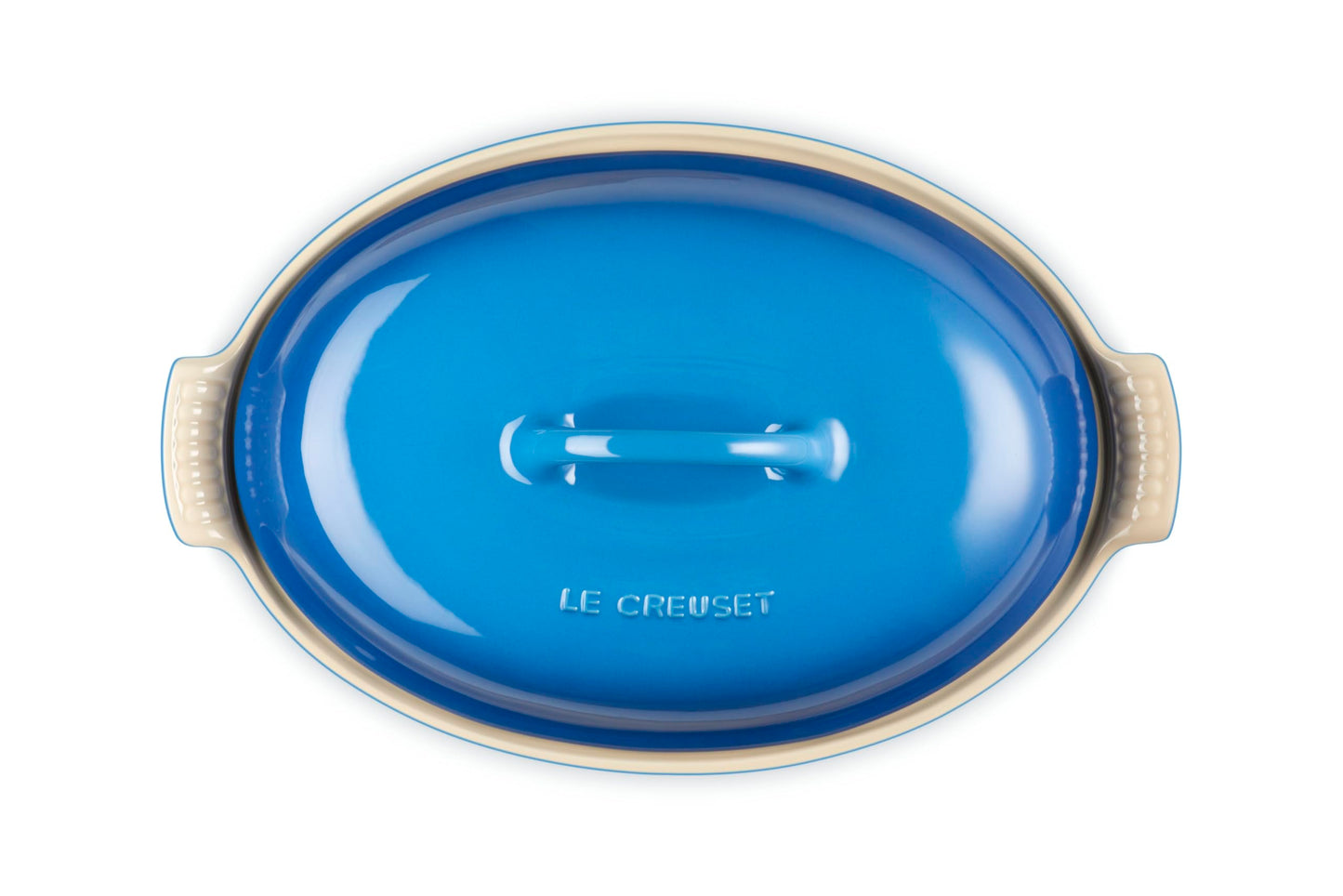 Stoneware Heritage Covered Oval Casserole (Marseille)