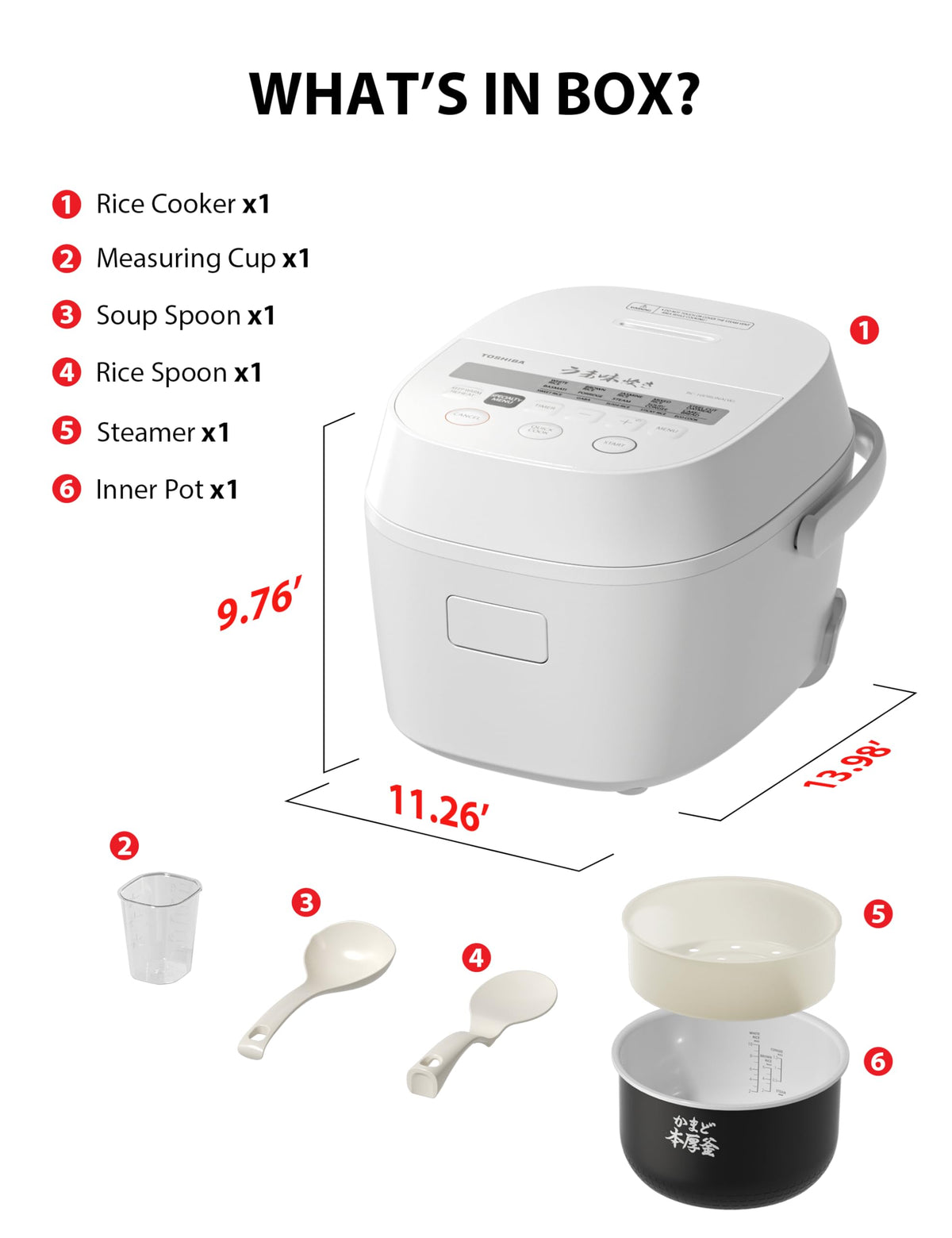 OriginTaste Rice Cooker 10 (OriginTaste 10 Cups Uncooked)