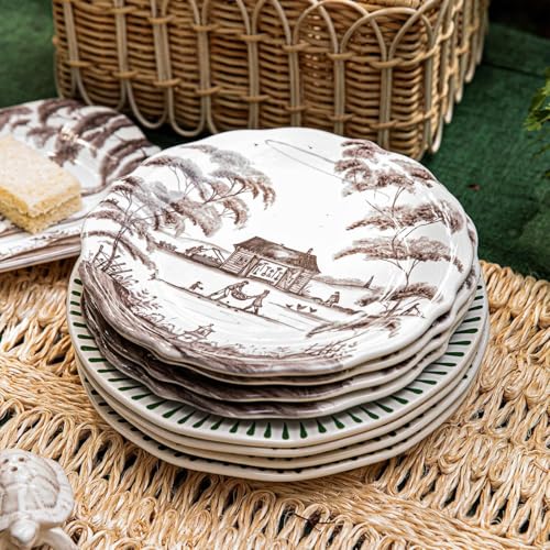 Country Estate Party Plate Assorted Set (Flint Grey)