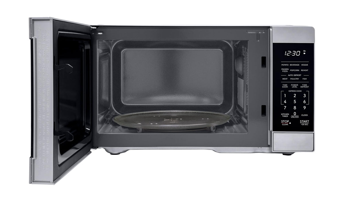 SMC0962KS 0.9 cu. ft. 900W Stainless Steel Countertop Microwave Oven (With Child Lock)