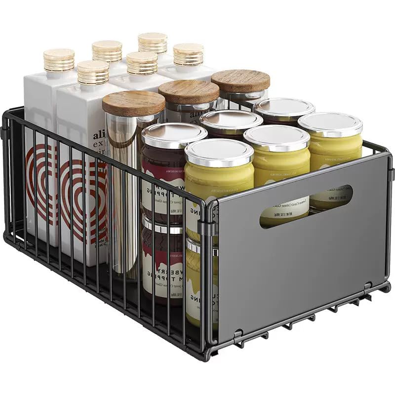 Under Sink Organizer with Adjustable Height (2 Pack)