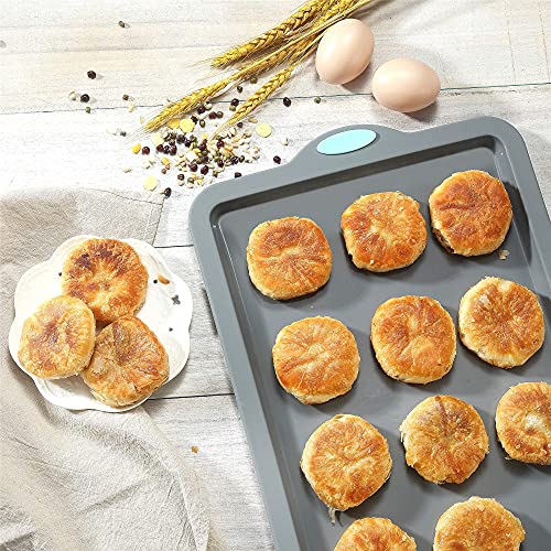 Silicone Baking Pans Set (4-Piece Baking Pans Set / Light Grey)