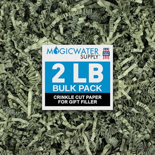 MagicWater Crinkle Cut Paper Gift Basket Filler (32 Ounce)