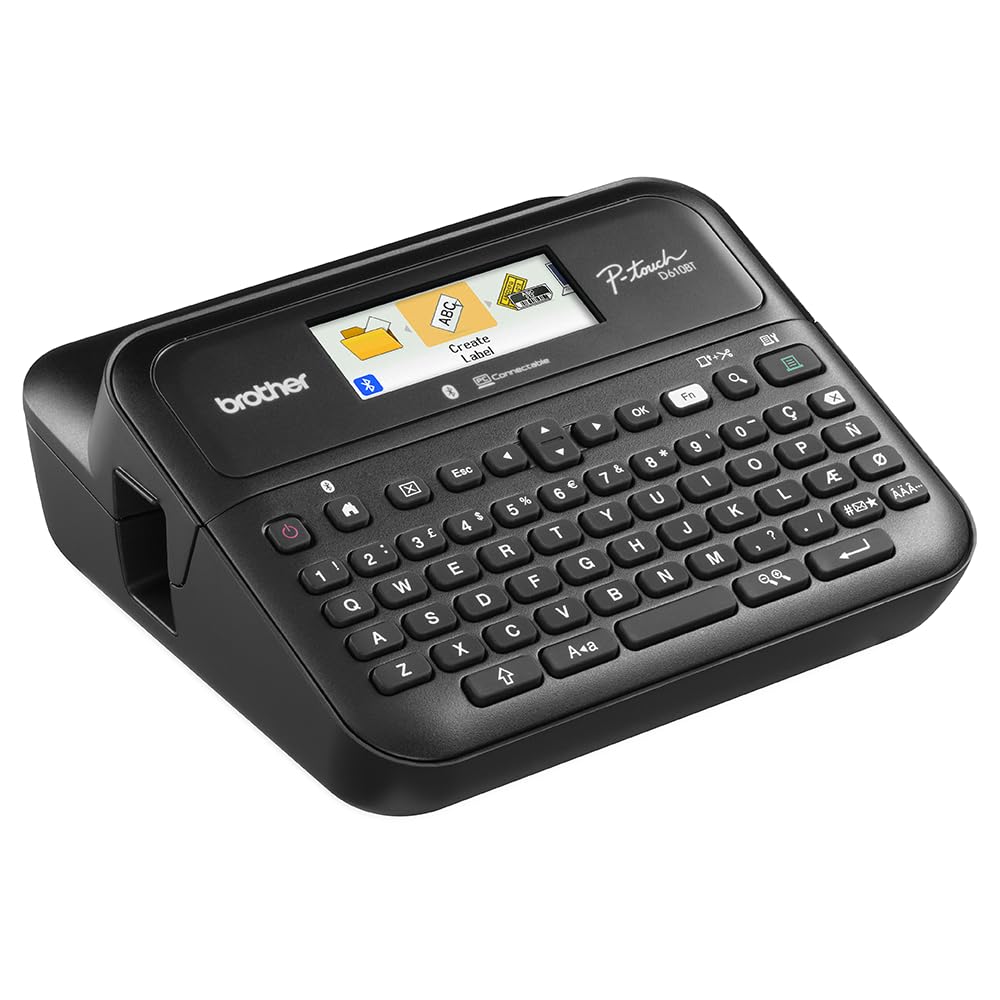 P-Touch PT-D610BT Business Professional Connected Label Maker with Bluetooth®