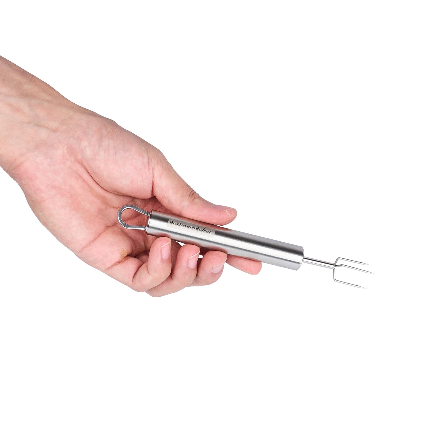6 in Stainless Steel Potato Peeling Fork (24 Count)