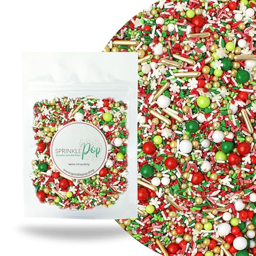 Christmas Magic Sprinkle Mix (Red, Green, White)