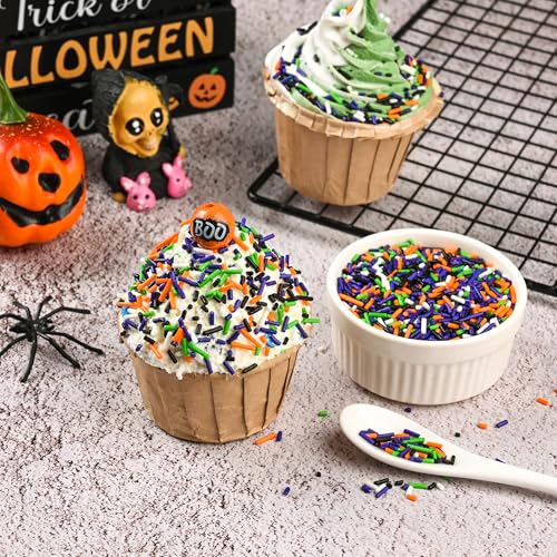 Halloween Sprinkles for Cake Decorating (Halloween Jimmies)
