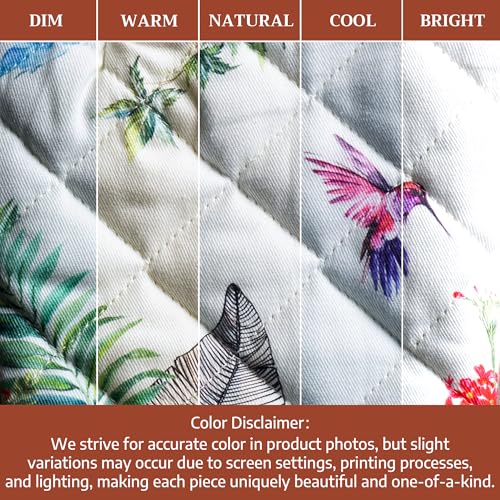 Maison d'Hermine Oven Gloves 100% Cotton Oven Mitt (011 - Tropiques / 7.5" x 13" (Oven Mitt))