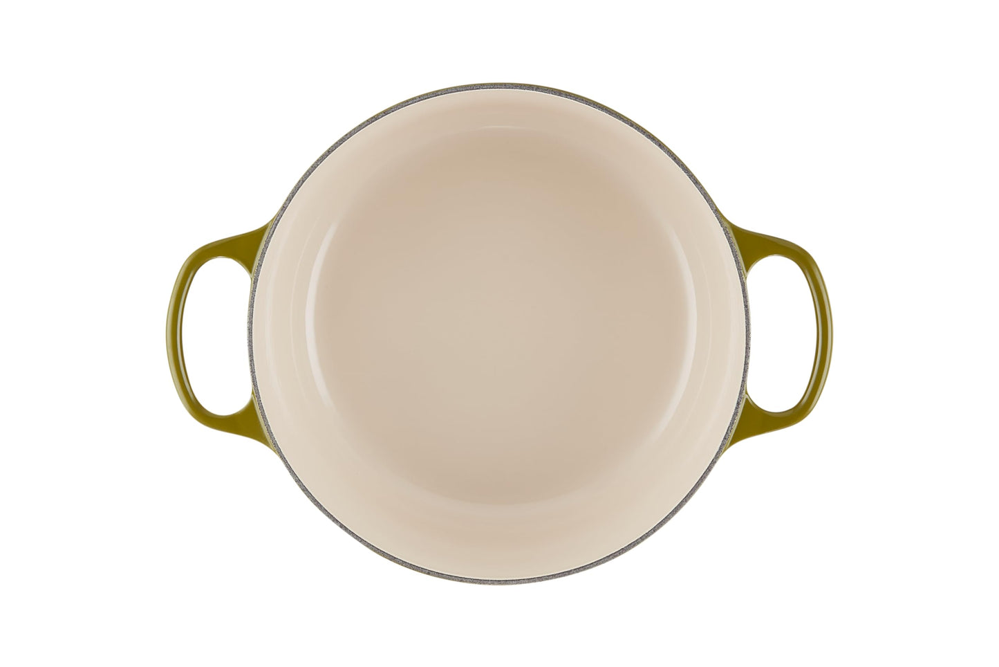 Enameled Cast Iron Round Dutch Oven (Olive / 5.5 Qt)