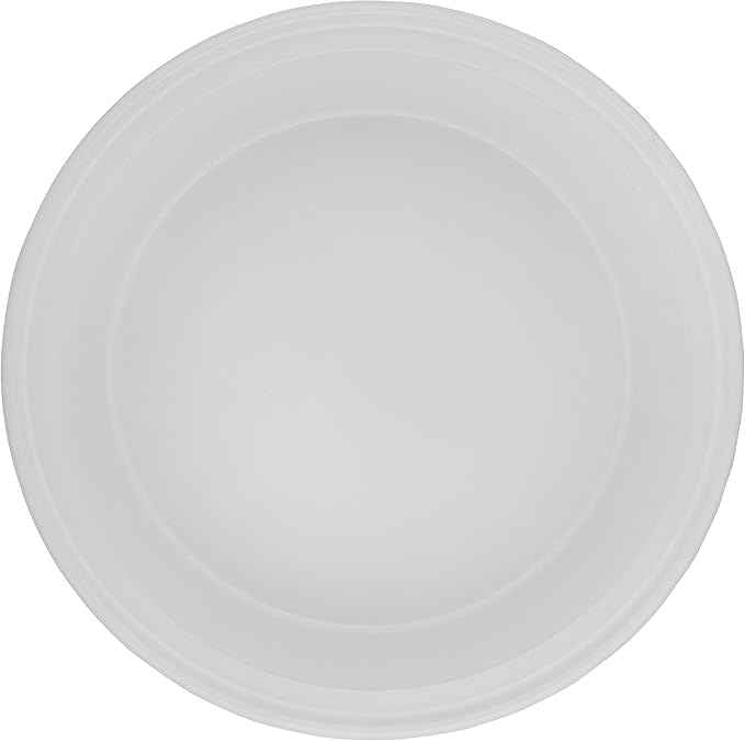 Le Creuset Stoneware Figural Pumpkin Baker with Lid, 9", White