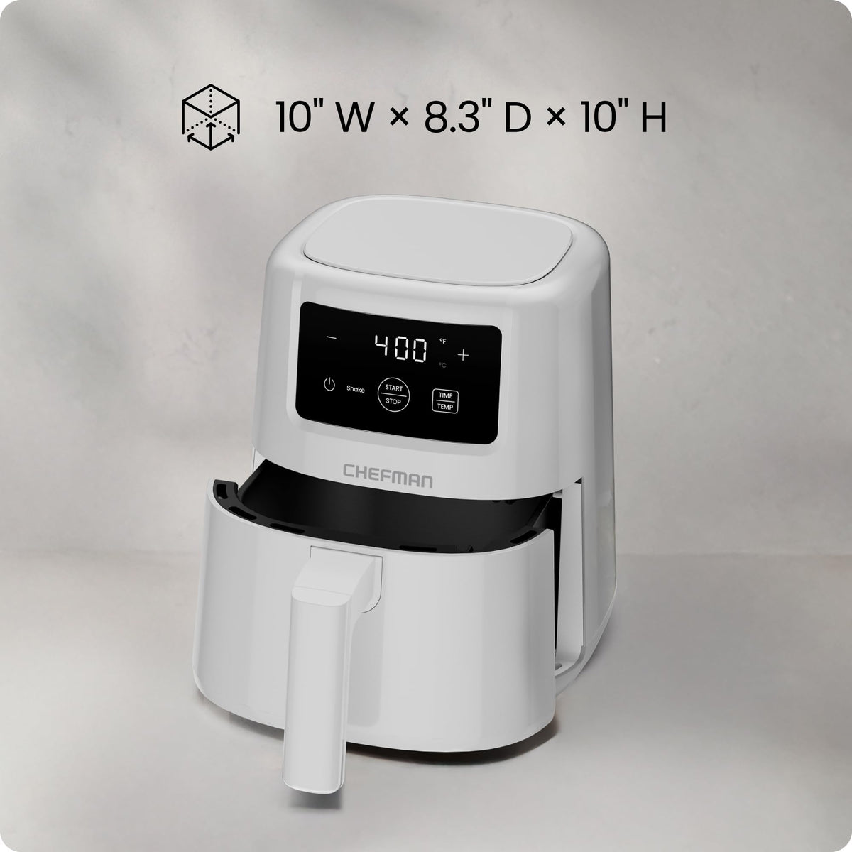 2 Qt Mini Air Fryer (2 Quart / White)